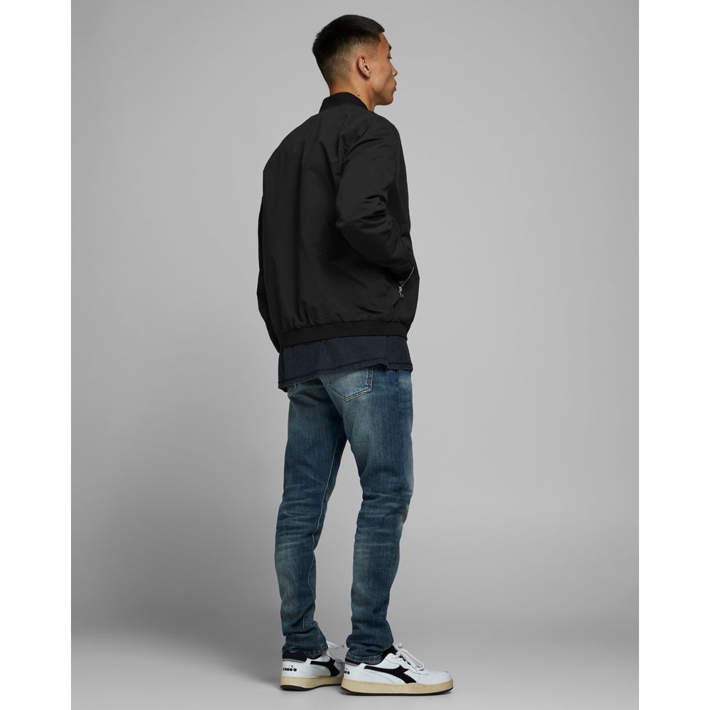 Jack Jones Black Polyester Jackets & Coat