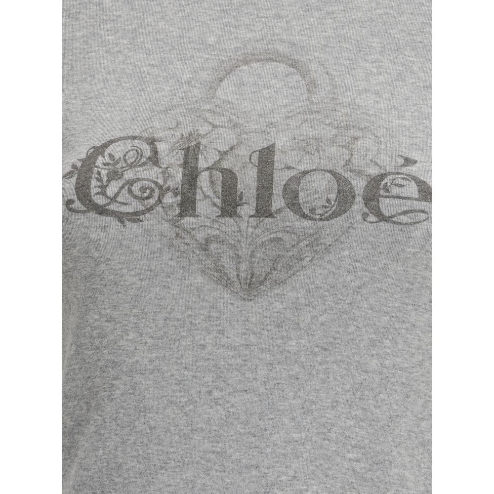 Chloé Gray Cotton Clothing