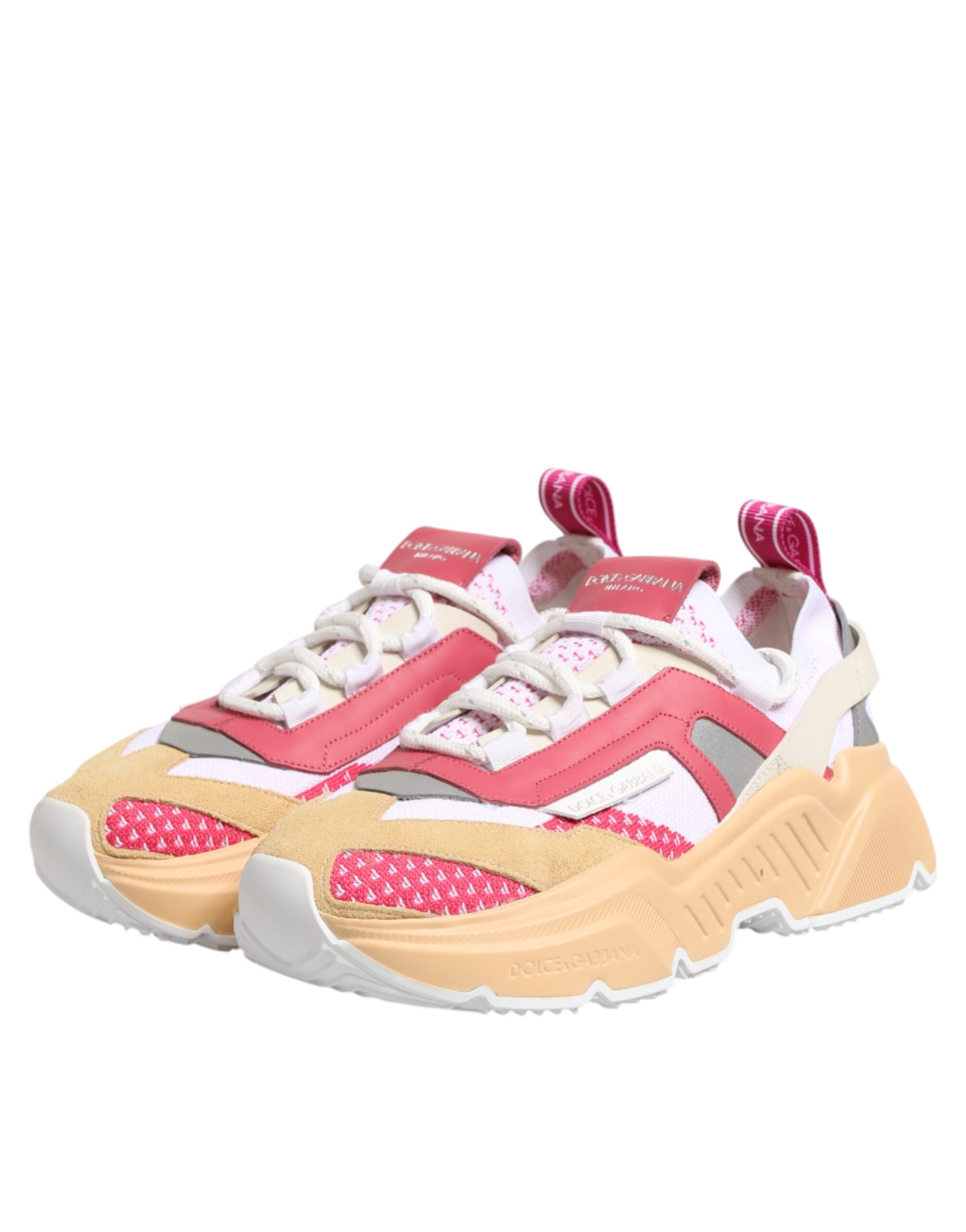 Dolce & Gabbana Multicolor Daymaster Low Top Sneakers Shoes