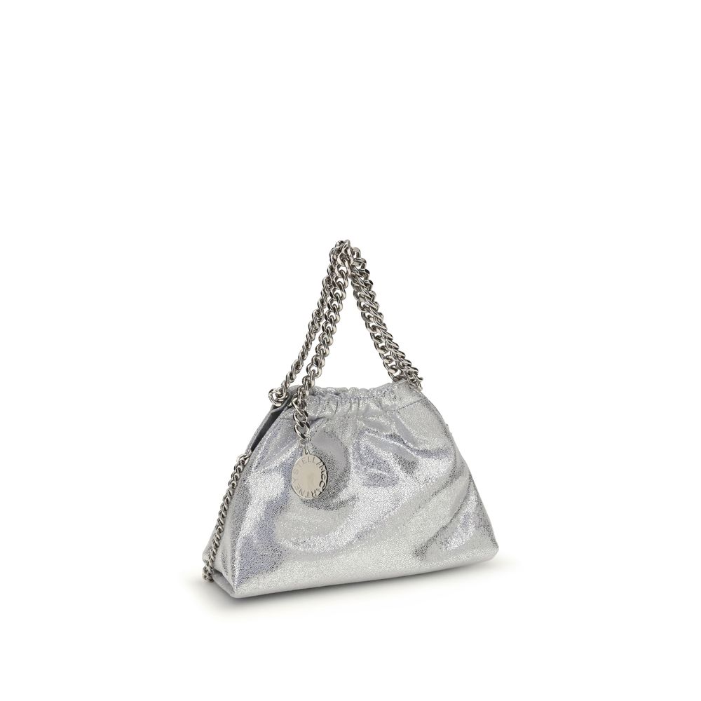 Stella McCartney Silver Polyester Shoulder Bag