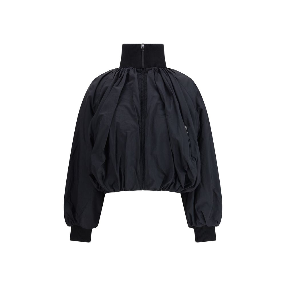 Jacquemus Black Polyamide Bomber