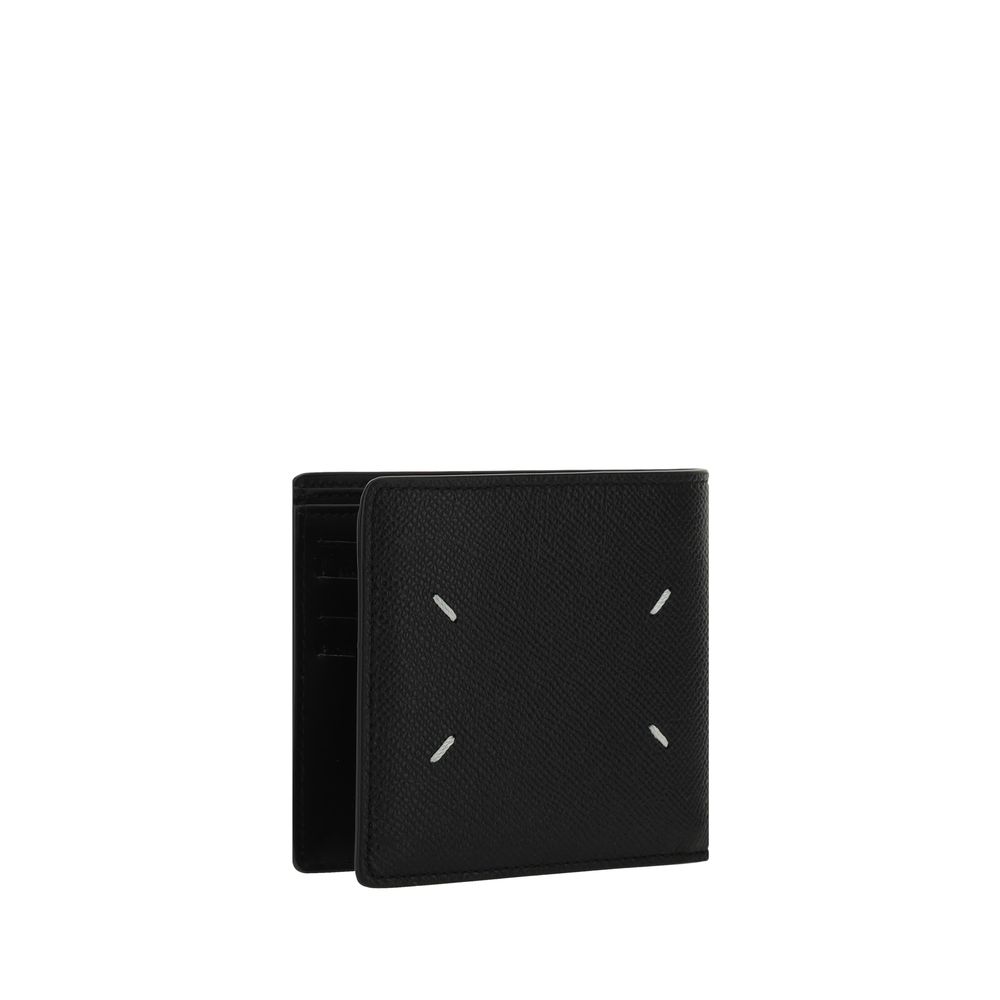 Margiela Black Calf Leather Bos Taurus Wallet