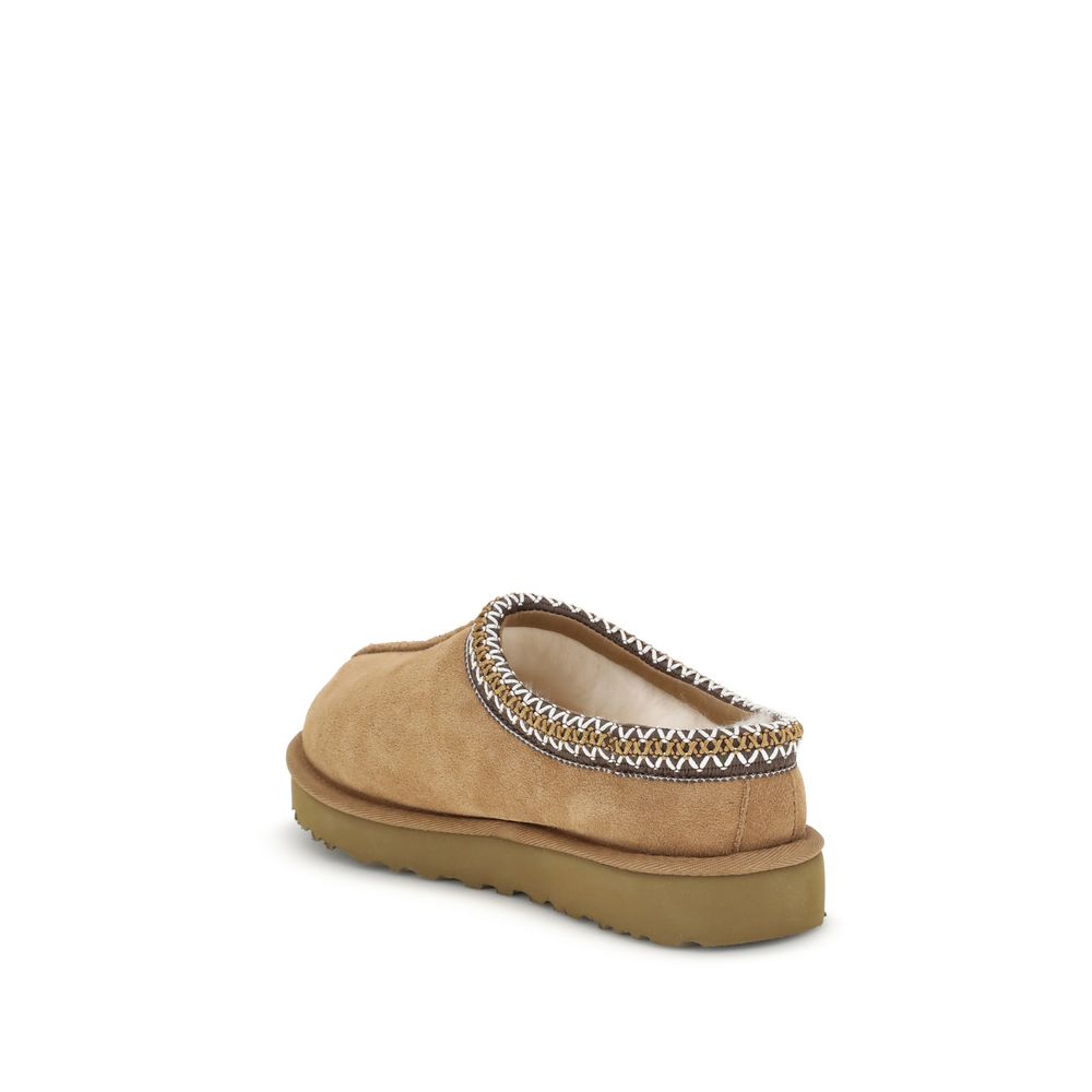 UGG Beige Leather Mules