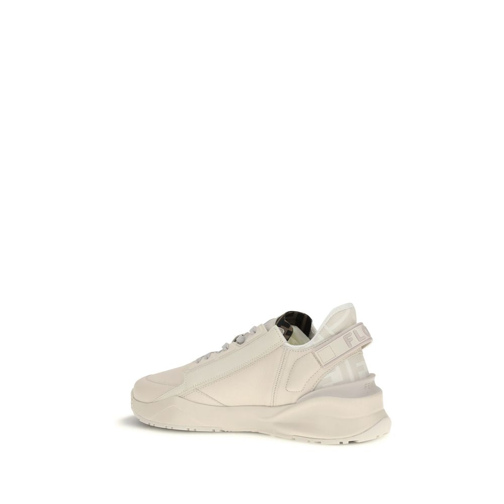 Fendi Cream Rubber Athletic Sneakers