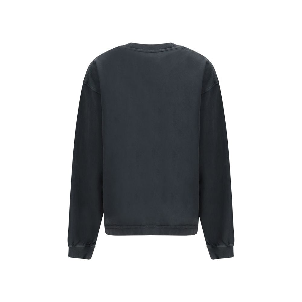 Alexander Wang Black Cotton Sweatshirt