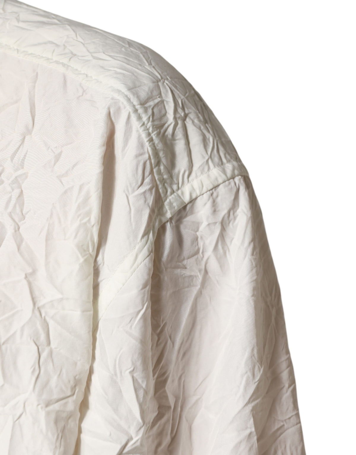 Dolce & Gabbana White Cotton Men Long Sleeves Men Shirt