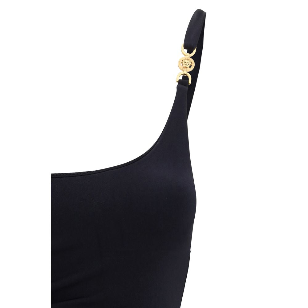 Versace Black Polyamide One-Piece Swimsuit