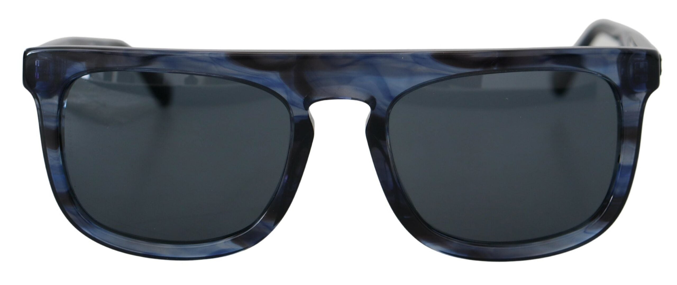 Dolce & Gabbana Elegant Blue Acetate Sunglasses